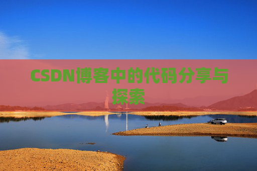 CSDN博客中的代码分享与探索